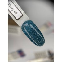 Гель-лак Saga Fiery gel №08, 10 мл TPO free